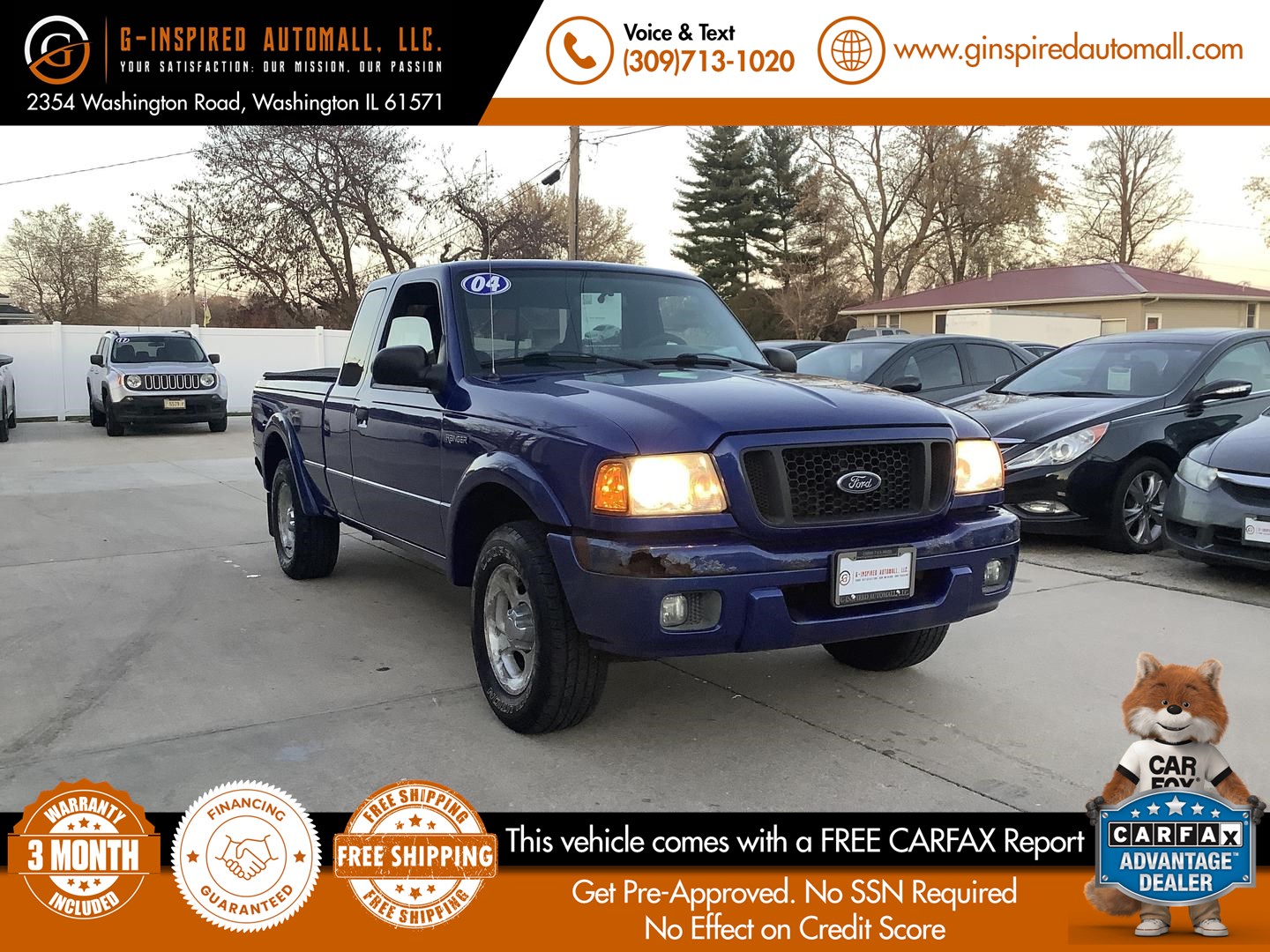 2004 Ford Ranger XL Fleet