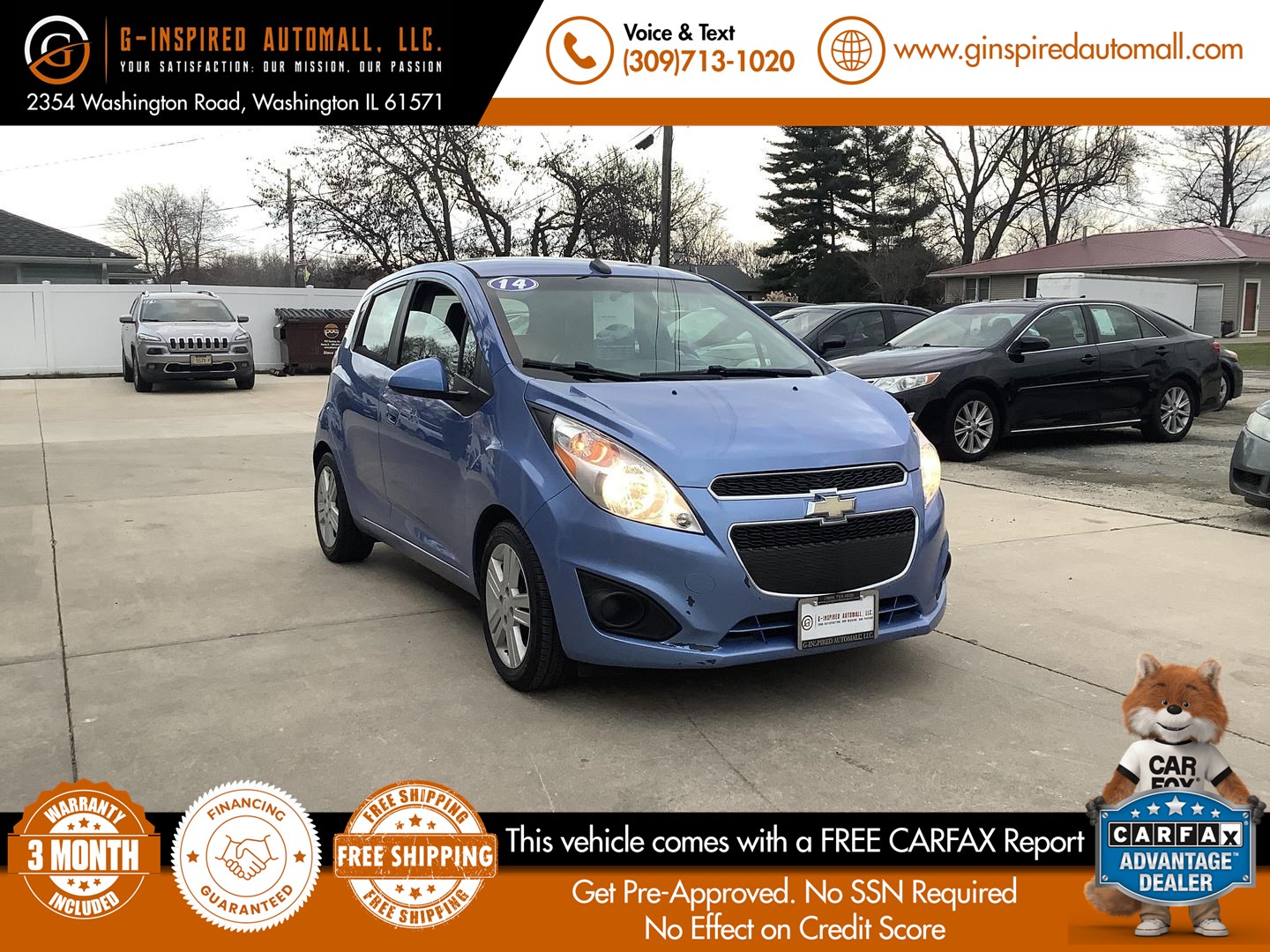 2014 Chevrolet Spark LT