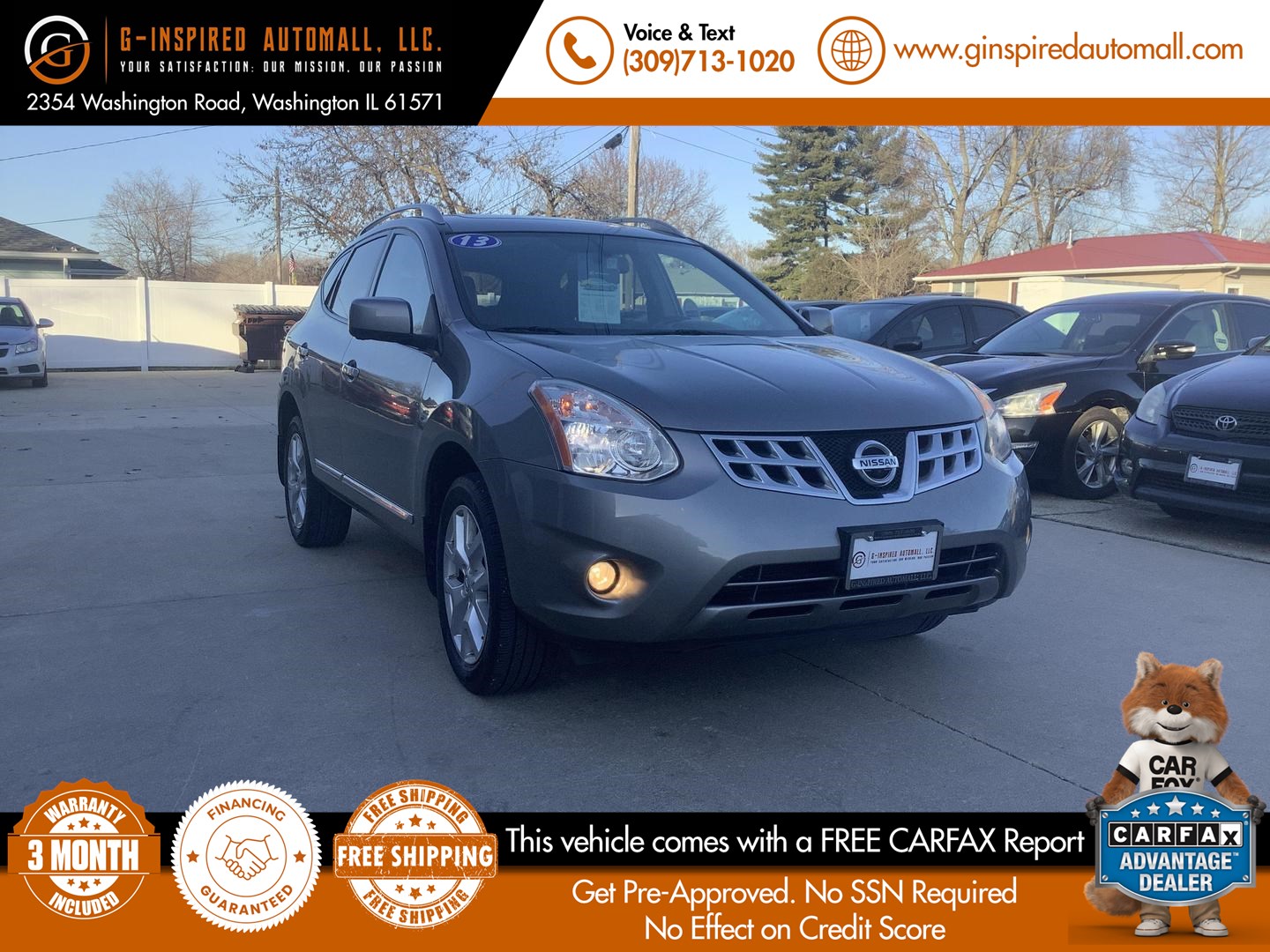 2013 Nissan Rogue SL