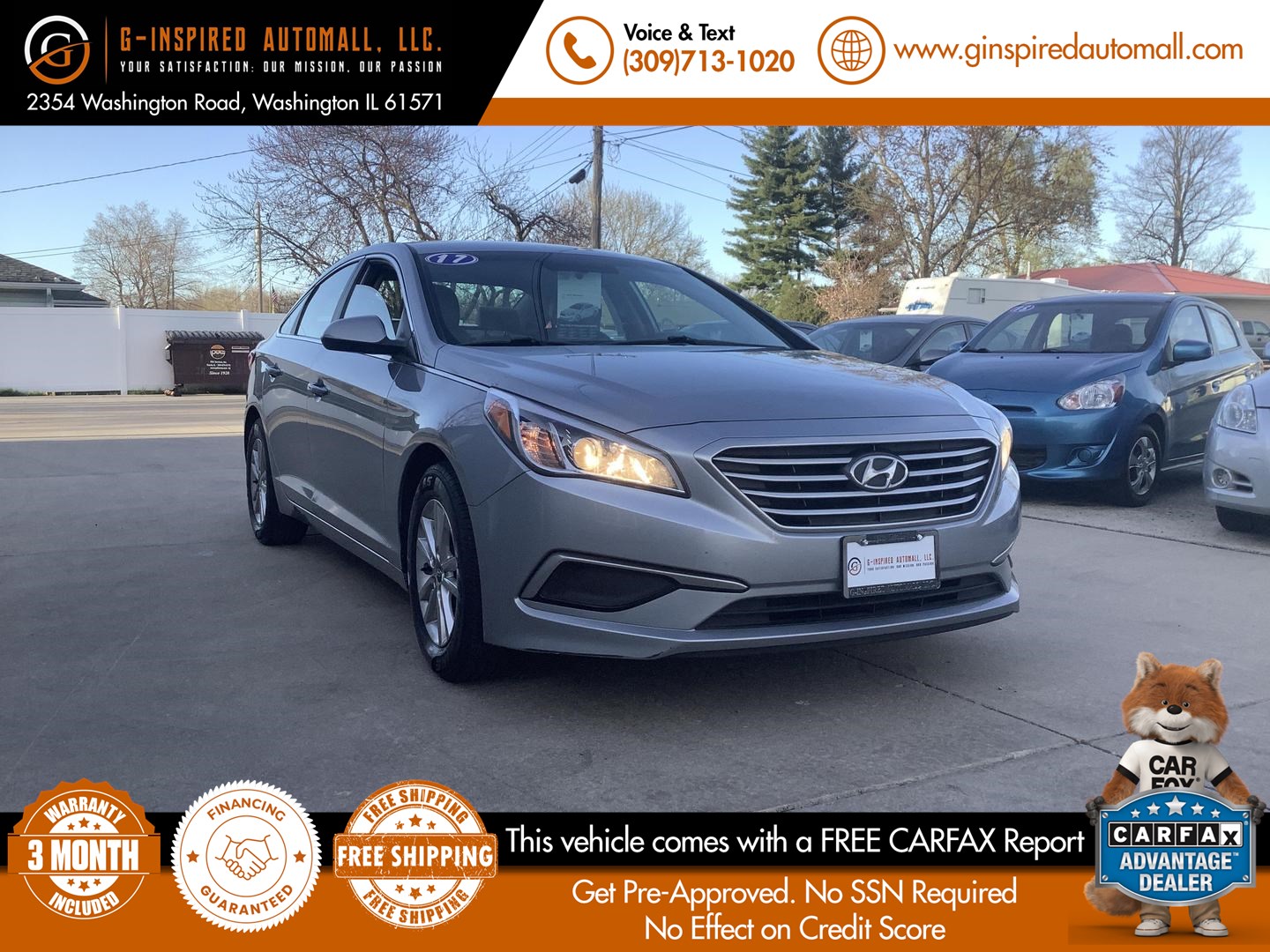 2017 Hyundai Sonata 2.4L