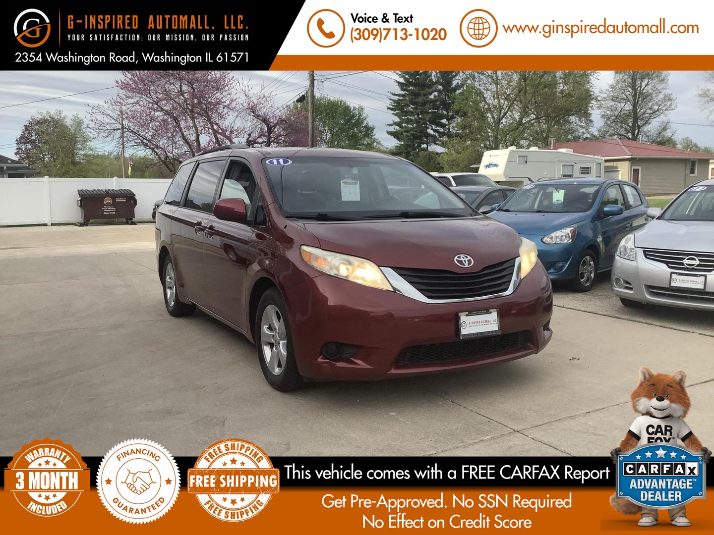 2011 Toyota Sienna LE