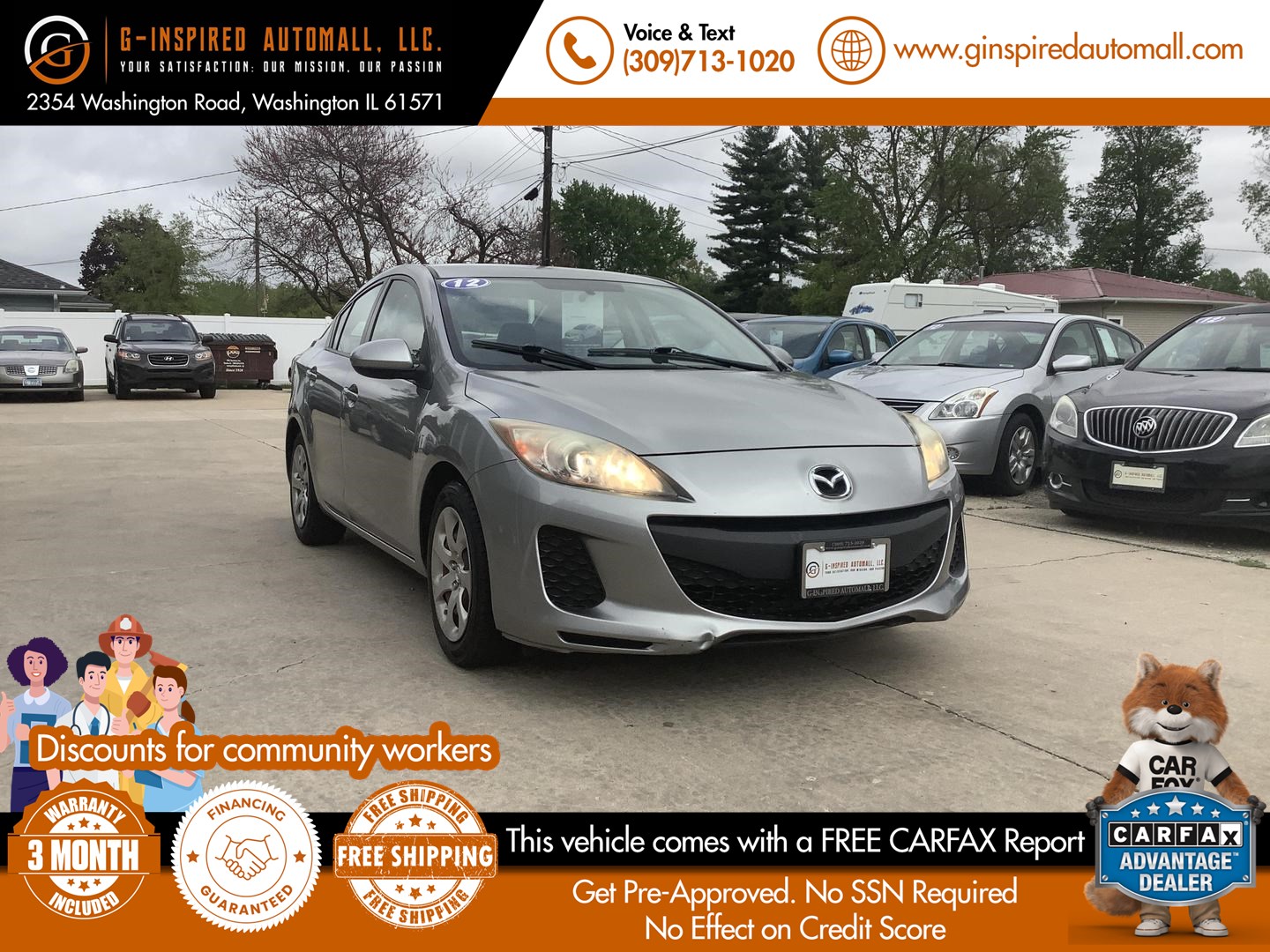 2012 Mazda Mazda3 i Sport