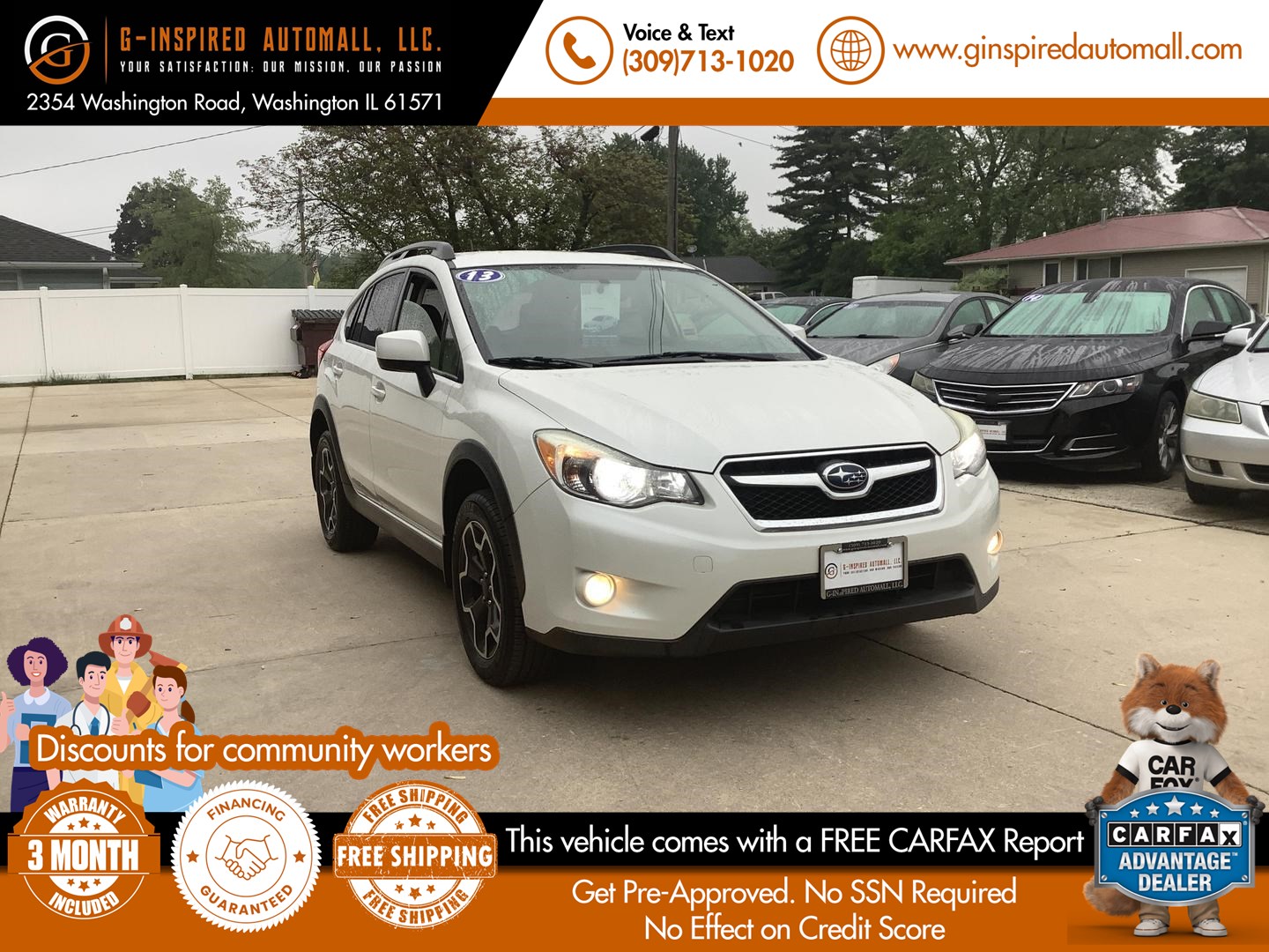 2013 Subaru XV Crosstrek Limited