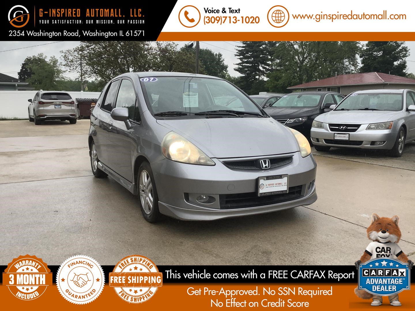 2007 Honda Fit Sport