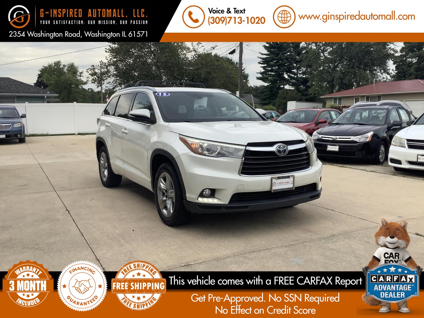 2015 Toyota Highlander Limited