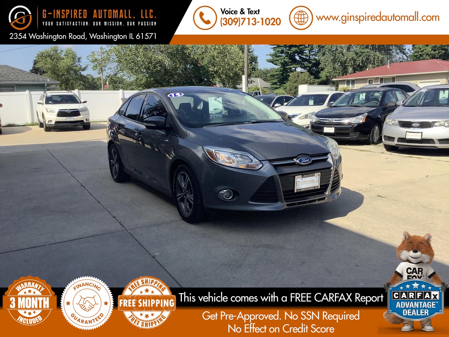 2014 Ford Focus SE