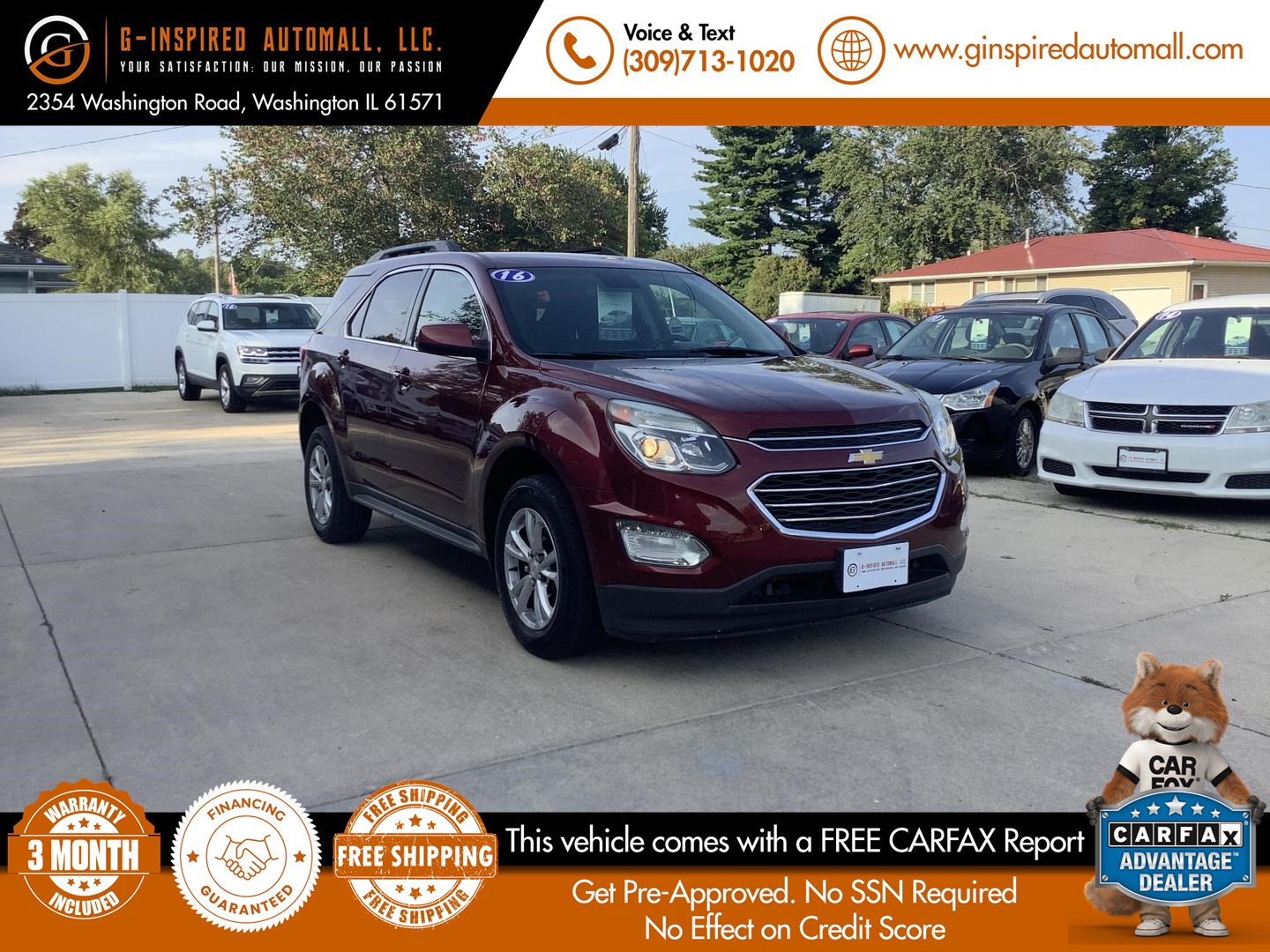 2016 Chevrolet Equinox LT