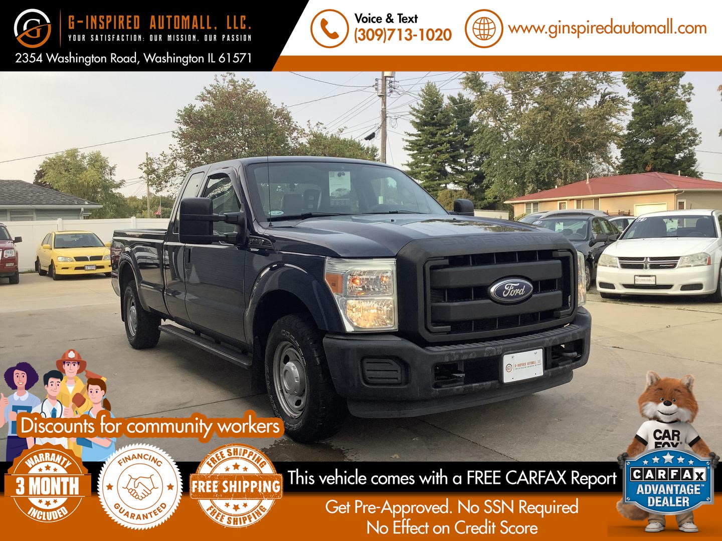 2011 Ford Super Duty F-250 SRW XLT