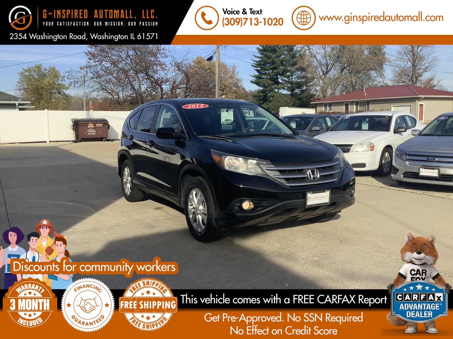 2012 Honda CR-V EX