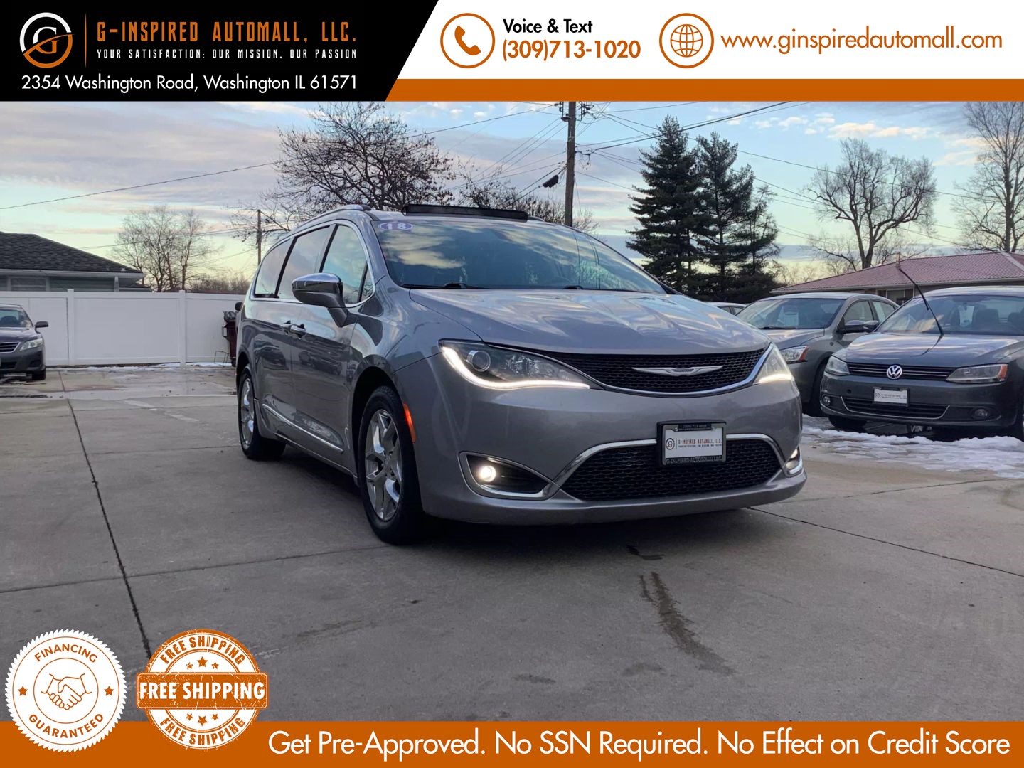 2018 Chrysler Pacifica Limited