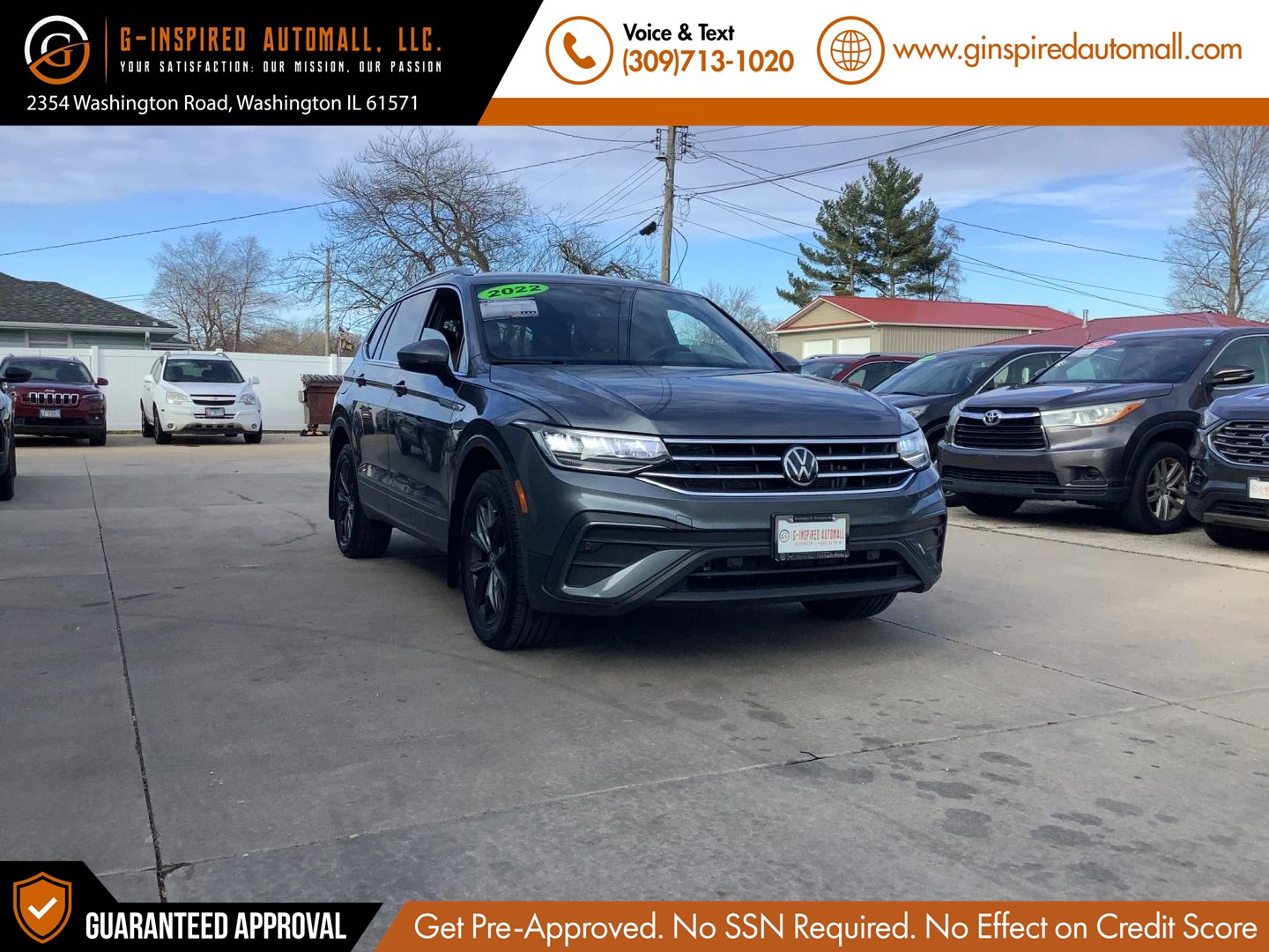 2022 Volkswagen Tiguan SE 4Motion