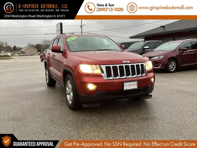 Inferno Red Crystal Pearl 2011 Jeep Grand Cherokee Laredo 4WD SUV / Crossover Four-Wheel Drive Automatic