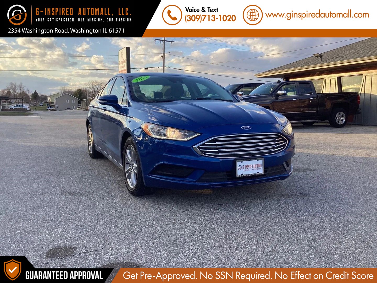 2018 Ford Fusion SE FWD's photo