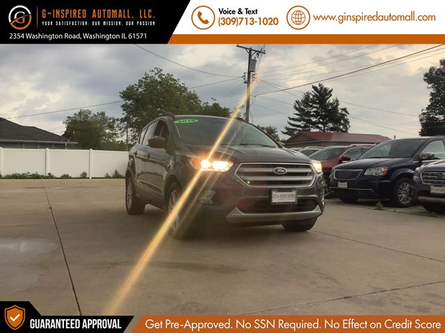 Gray 2018 Ford Escape SEL AWD SUV / Crossover All-Wheel Drive Automatic