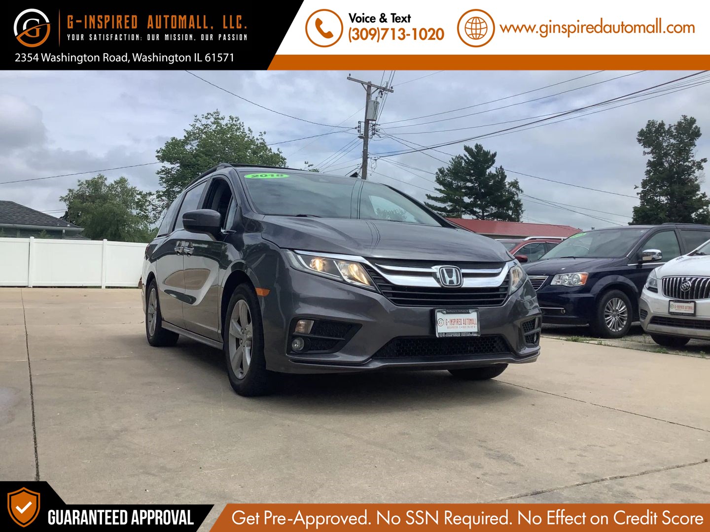 2018 Honda Odyssey EX-L's photo