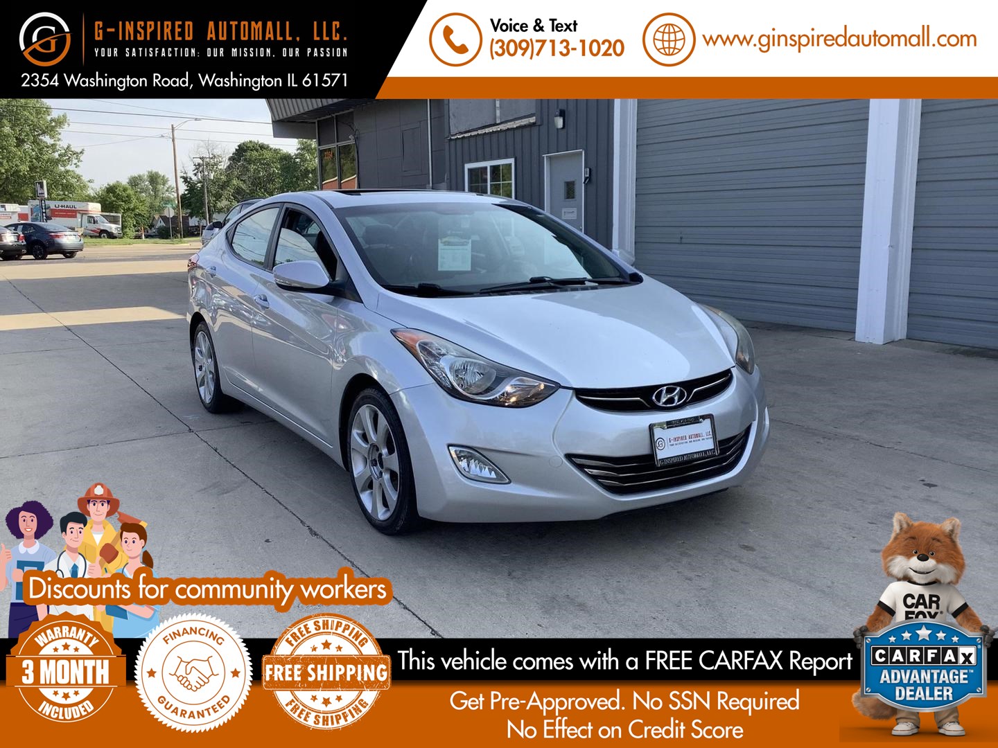 2012 Hyundai Elantra Limited