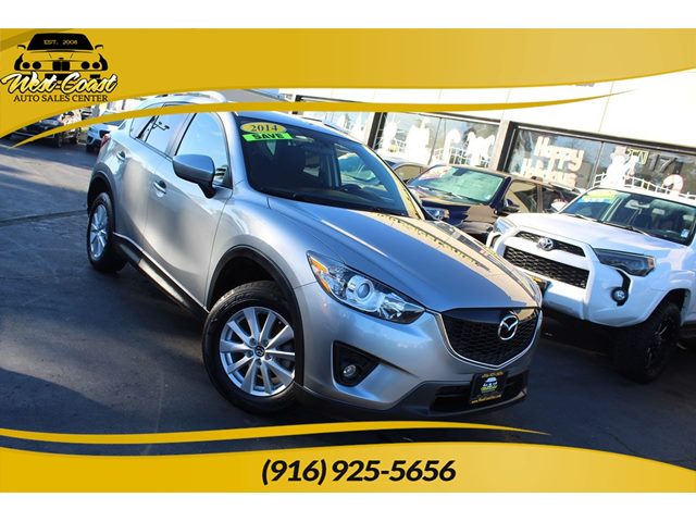 Liquid Silver Metallic 2014 Mazda CX-5 Touring SUV / Crossover Front-Wheel Drive Automatic
