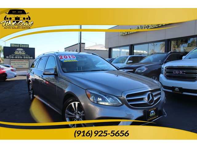 Palladium Silver Metallic 2015 Mercedes-Benz E-Class E 350 4MATIC Wagon AWD Wagon All-Wheel Drive Automatic