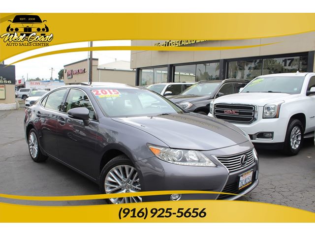 Nebula Gray Pearl 2015 Lexus ES 350 FWD Sedan Front-Wheel Drive Automatic