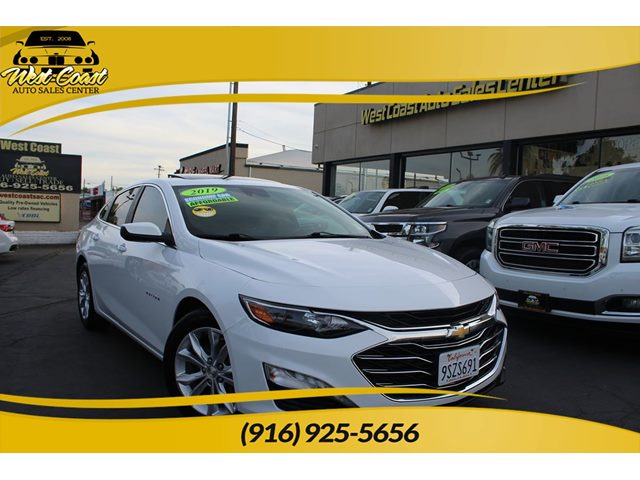 Summit White 2019 Chevrolet Malibu Hybrid FWD Sedan Front-Wheel Drive Automatic