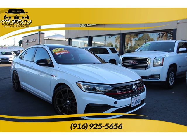 Pure White 2020 Volkswagen Jetta GLI Autobahn FWD Sedan Front-Wheel Drive Manual