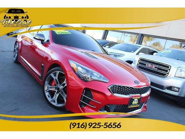 HiChroma Red 2018 Kia Stinger Sedan Rear-Wheel Drive Automatic
