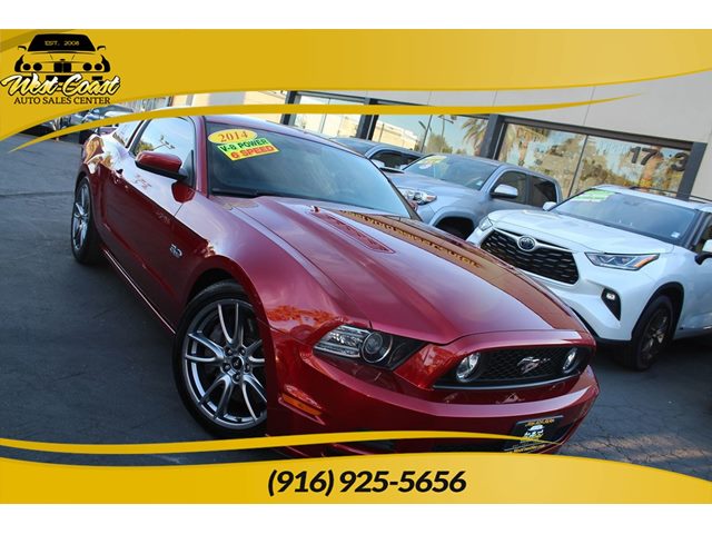 Ruby Red Metallic Tinted Clearcoat 2014 Ford Mustang Coupe Rear-Wheel Drive Manual