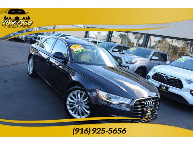Aviator Blue Metallic 2014 Audi A6 Sedan All-Wheel Drive Automatic