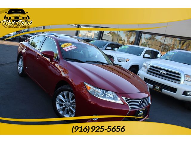 Matador Red Mica 2015 Lexus ES Hybrid Sedan Front-Wheel Drive Automatic