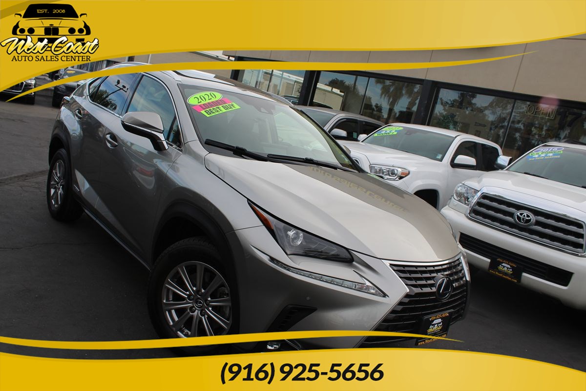 Atomic Silver 2020 Lexus NX Hybrid SUV / Crossover All-Wheel Drive Automatic