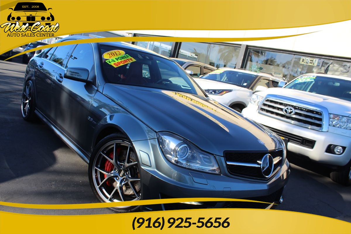 2012 Mercedes-Benz C 63 AMG Sedan