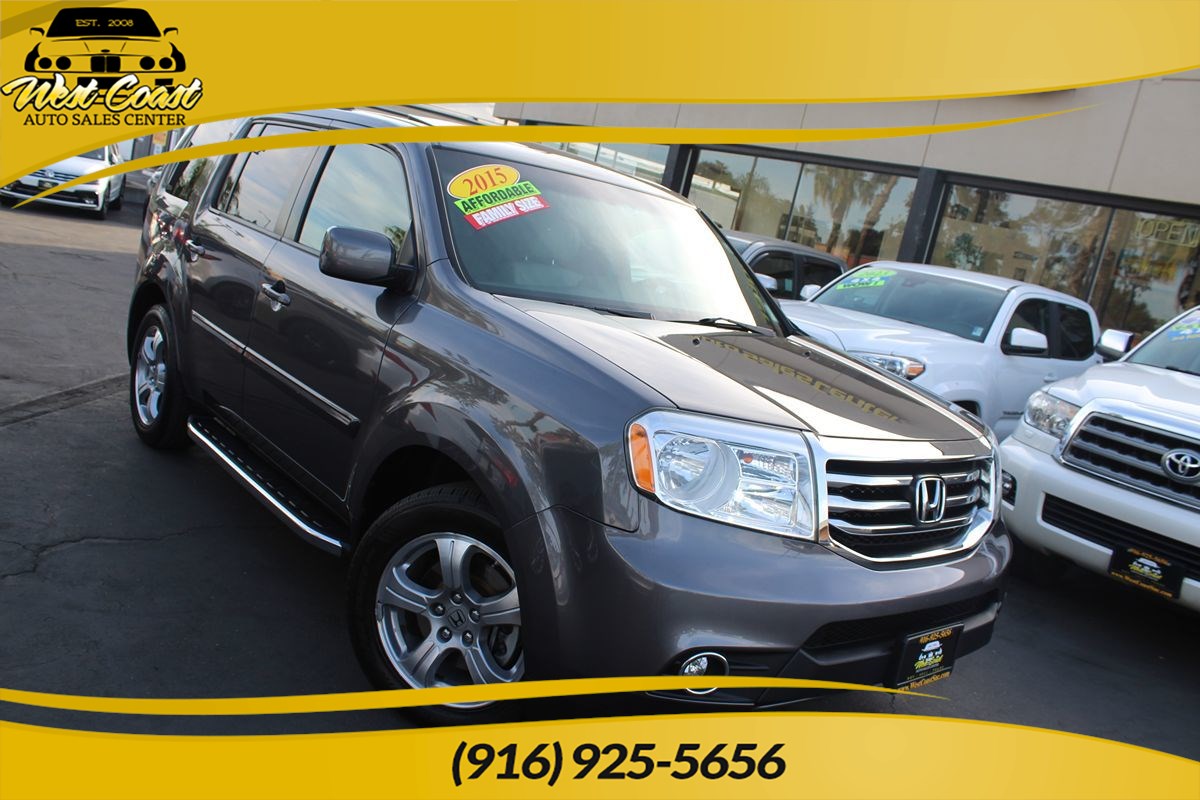 Gray (Modern Steel Metallic) 2015 Honda Pilot SUV / Crossover Front-Wheel Drive Automatic