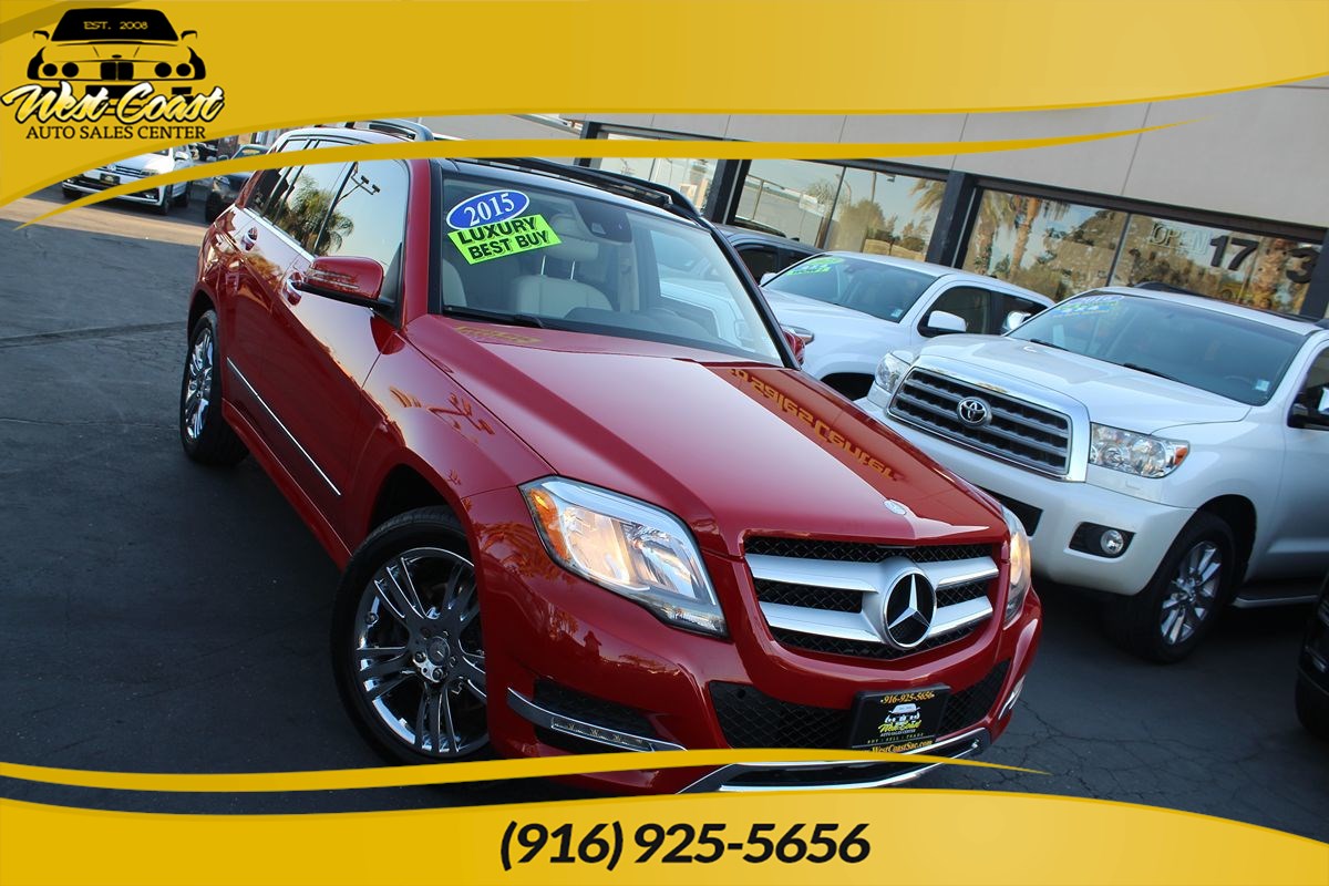 Mars Red 2015 Mercedes-Benz GLK SUV / Crossover Rear-Wheel Drive Automatic