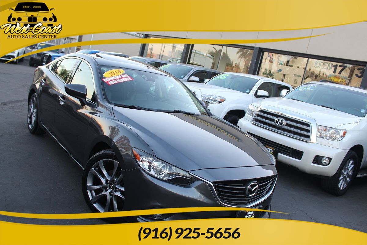 Meteor Gray Mica 2014 Mazda MAZDA6 Sedan Front-Wheel Drive Automatic