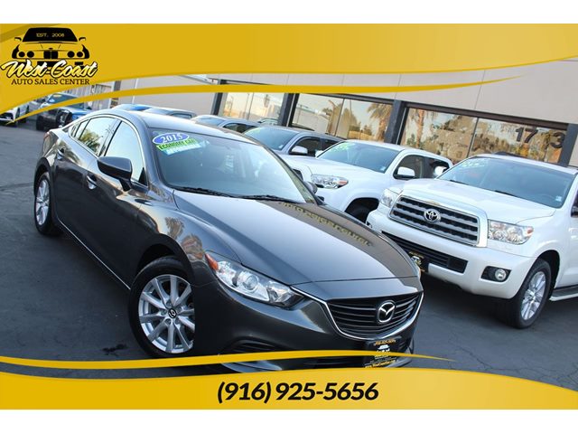 Meteor Gray Mica 2015 Mazda MAZDA6 Sedan Front-Wheel Drive Automatic