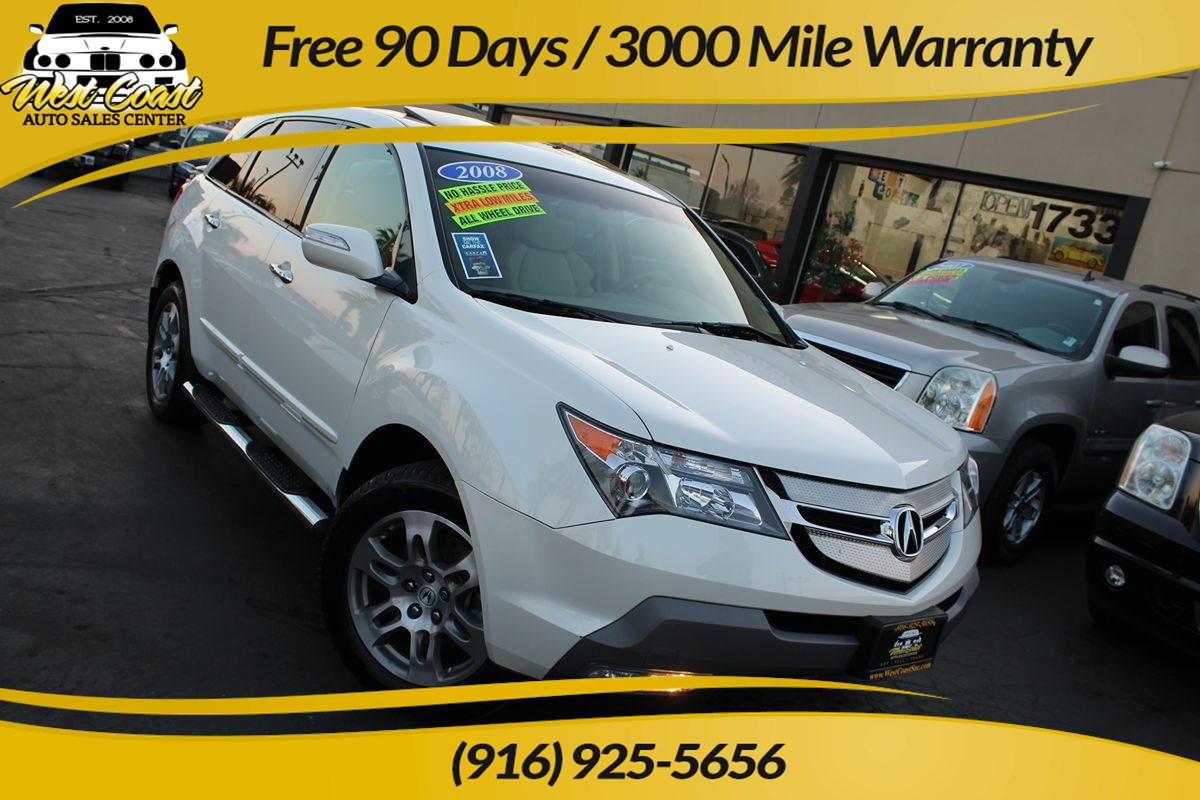 2008 Acura MDX SH-AWD | Accident-Free CarFAX, 3rd-row seats