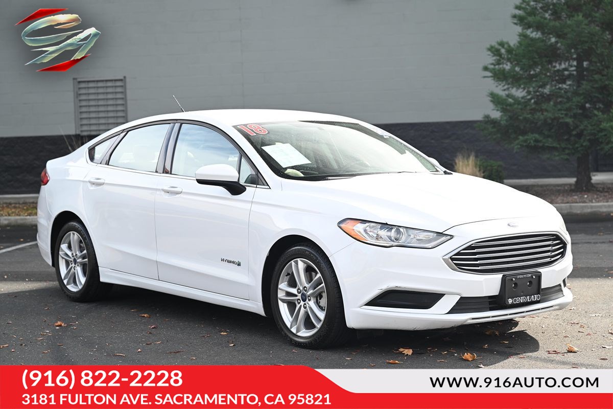 Sold 2018 Ford Fusion Hybrid S in Sacramento