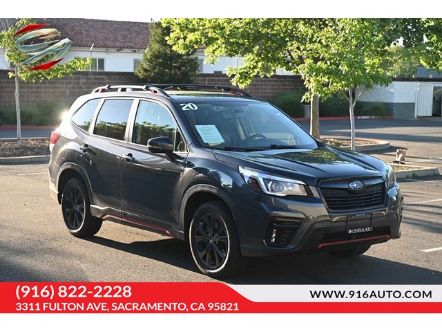 Magnetite Gray Metallic 2020 Subaru Forester 2.5i Sport AWD SUV / Crossover All-Wheel Drive Automatic