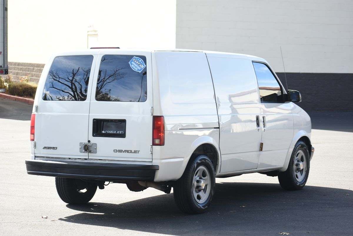 Sold 2003 Chevrolet Astro Cargo Van in Sacramento