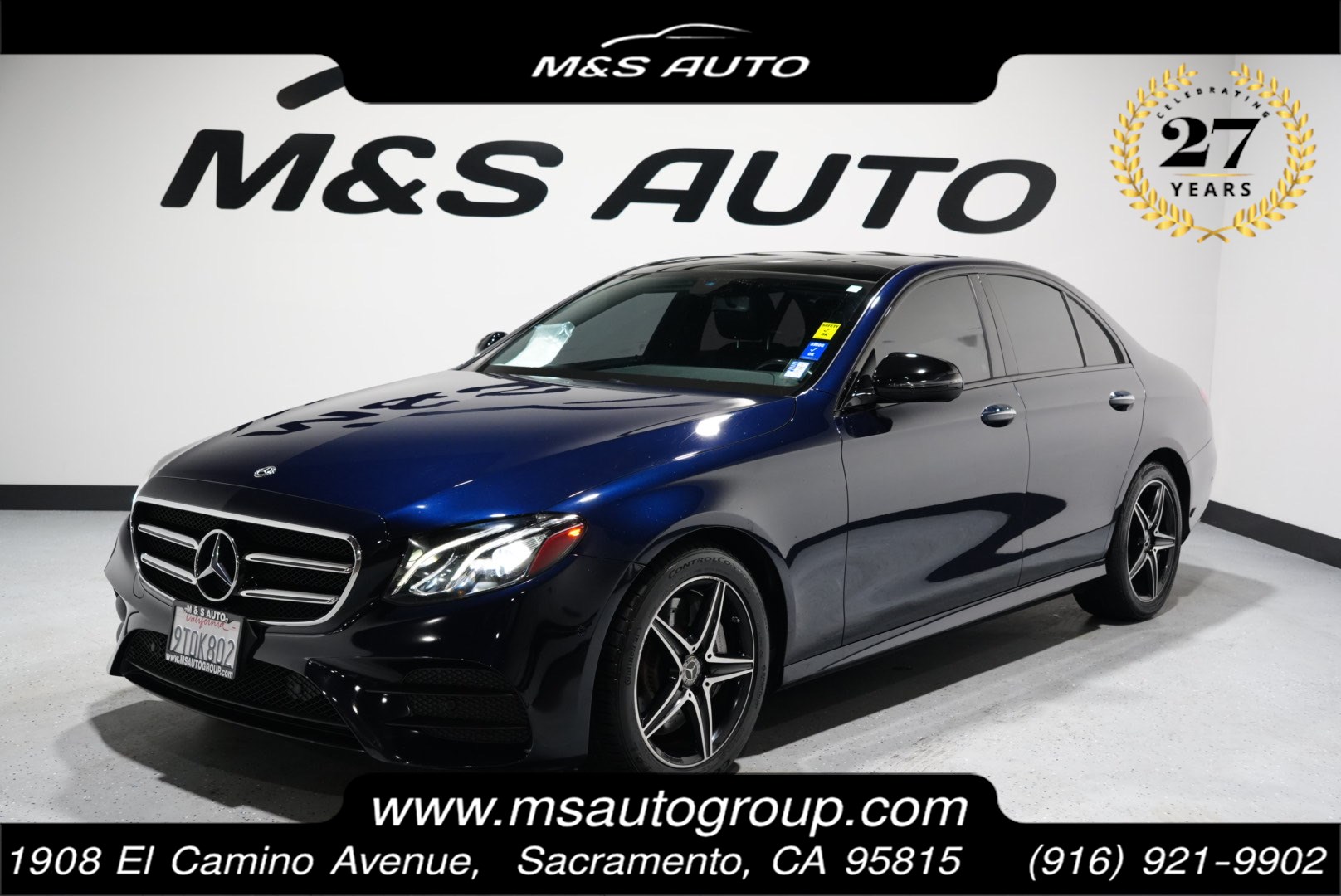2018 Mercedes-Benz E-Class E 300 4MATIC Sedan AWD