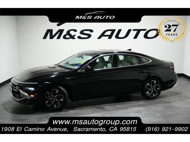Abyss Black 2025 Hyundai Sonata SEL FWD Sedan Front-Wheel Drive Automatic