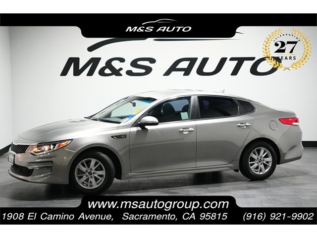 Titanium Silver 2018 Kia Optima LX Sedan Front-Wheel Drive Automatic