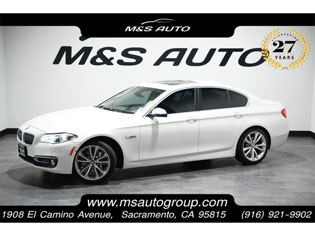 Alpine White 2014 BMW 5 Series 535i xDrive Sedan AWD Sedan All-Wheel Drive Automatic