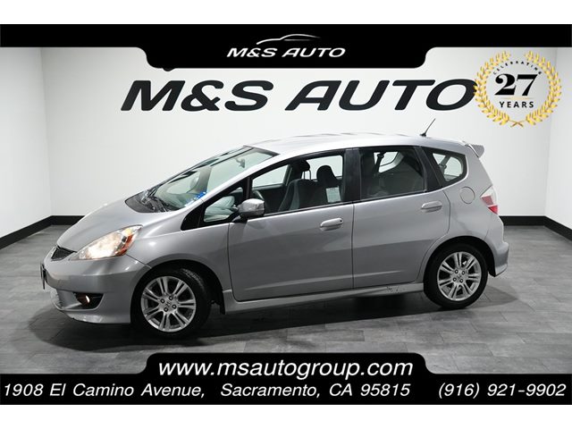 Storm Silver Metallic 2010 Honda Fit Sport Hatchback Front-Wheel Drive Automatic