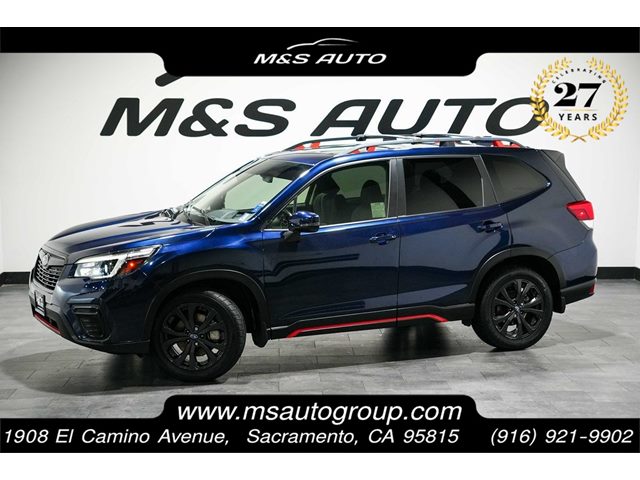 Dark Blue Pearl 2021 Subaru Forester Sport Crossover AWD SUV / Crossover All-Wheel Drive Automatic