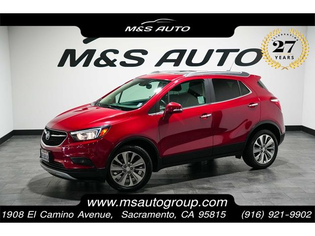 Winterberry Red Metallic 2017 Buick Encore Preferred FWD SUV / Crossover Front-Wheel Drive Automatic