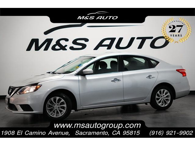 Brilliant Silver Metallic 2019 Nissan Sentra SV FWD Sedan Front-Wheel Drive Automatic