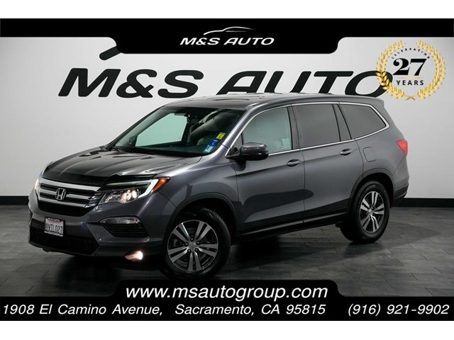 Gray (Modern Steel Metallic) 2016 Honda Pilot EX-L SUV / Crossover Front-Wheel Drive Automatic