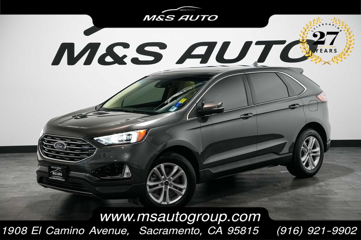 Gray (Magnetic Metallic) 2019 Ford Edge SEL AWD SUV / Crossover All-Wheel Drive Automatic