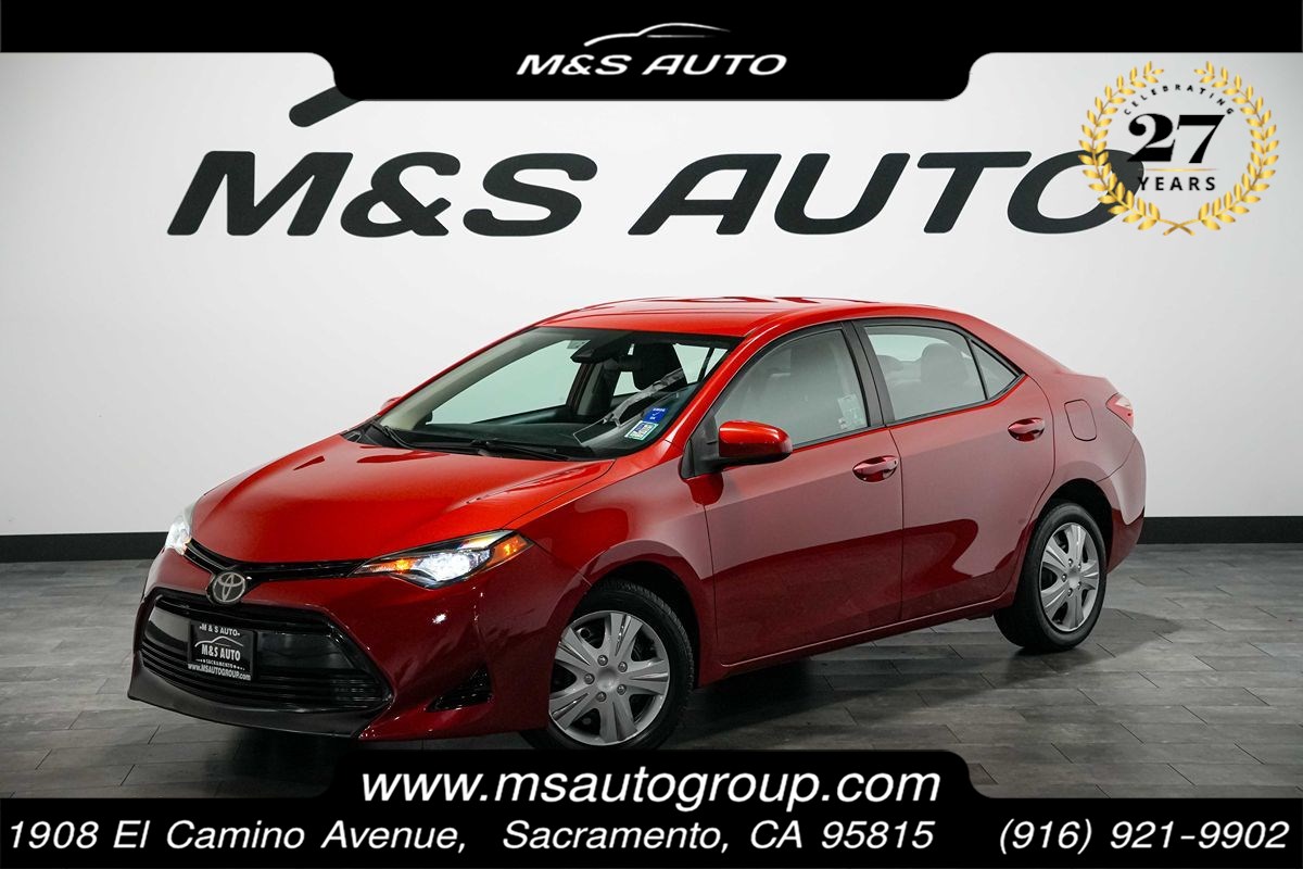 2017 Toyota Corolla L/LE/SE/XLE/XSE/50th Anniv. Special Edition